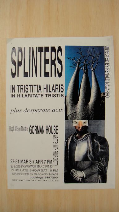 Splinters - In Tristitia Hilaris In Hilaritate Tristis - Poster - Colour